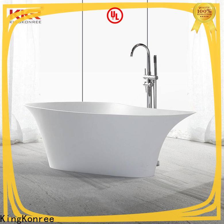 KingKonree marble contemporary freestanding bath custom for bathroom