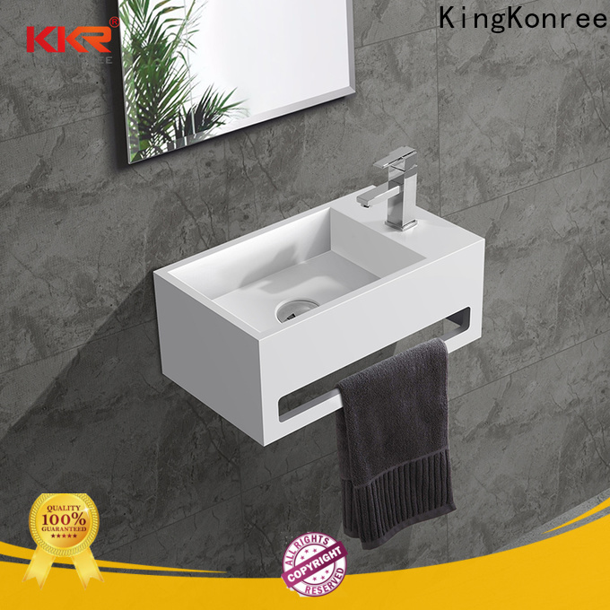 KingKonree stainless steel wash basin design for hotel