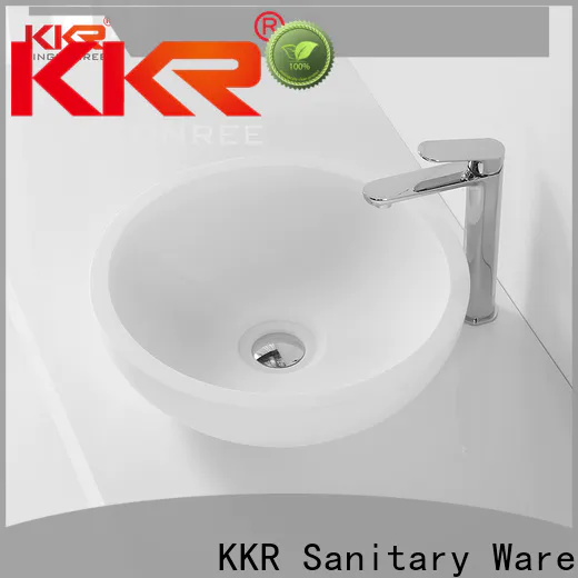 KingKonree marble top mount bathroom sink manufacturer for room