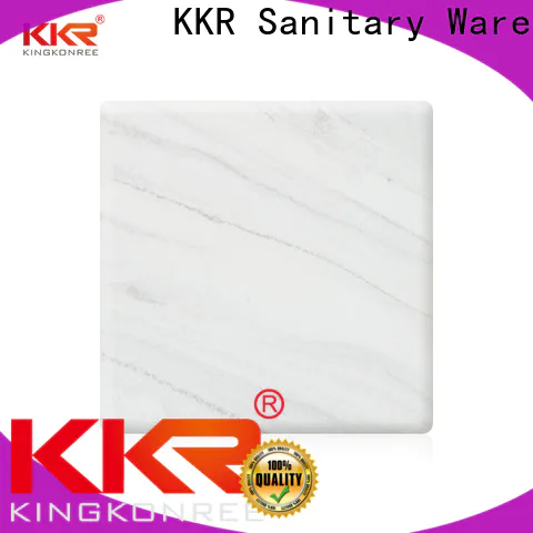 KingKonree grey acrylic solid surface directly sale for room