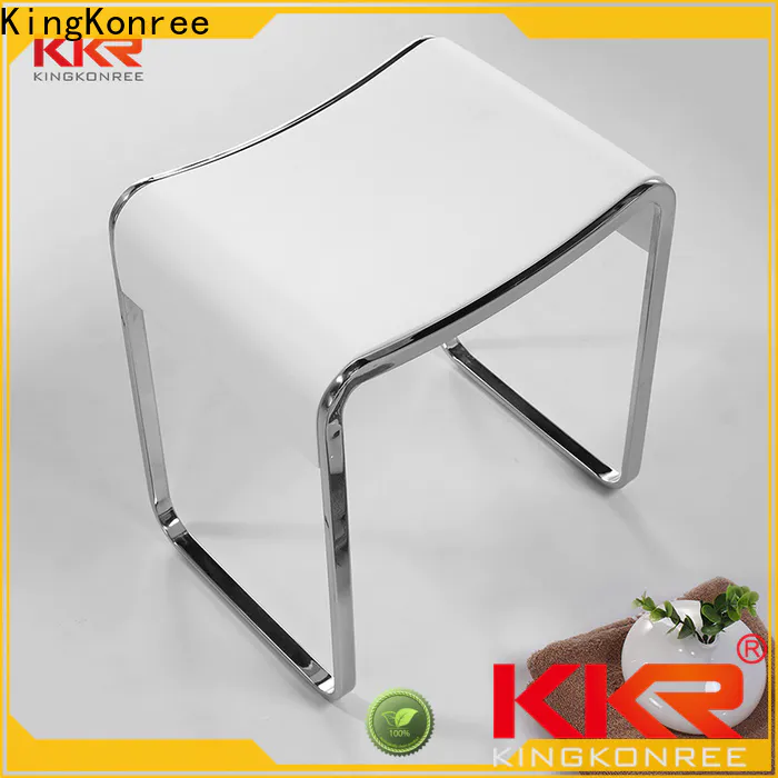 KingKonree thick white bathroom stool bulk production for home