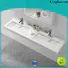 KingKonree fancy wall hung wash basin manufacturer for home
