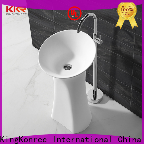 KingKonree sturdy free standing wash basin manufacturer for home