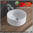 KingKonree white above counter vanity basin cheap sample for home
