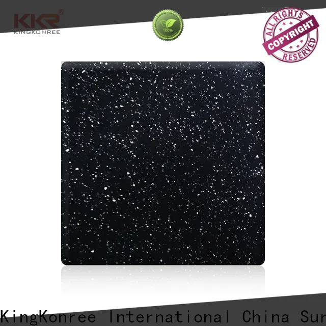 KingKonree plain acrylic solid surface countertops manufacturer for restaurant