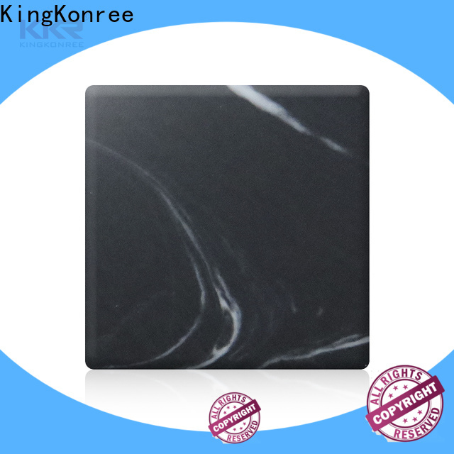 KingKonree quality acrylic solid surface sheet directly sale for hotel