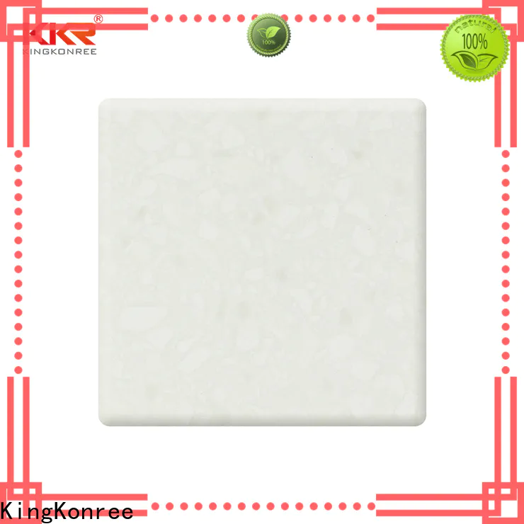KingKonree solid surface countertop material supplier for hotel