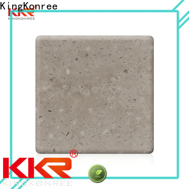 KingKonree solid surface sheets for sale series for indoors