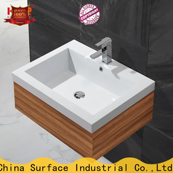 artificial rectangular wash basin sinks for motel