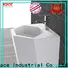 KingKonree stable free standing wash basin supplier for hotel