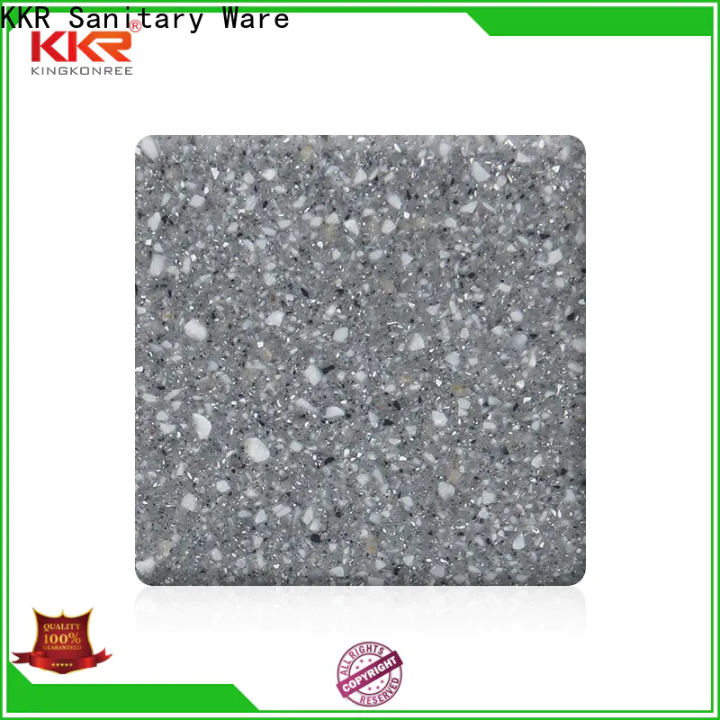 KingKonree acrylic solid surface sheets customized design for room