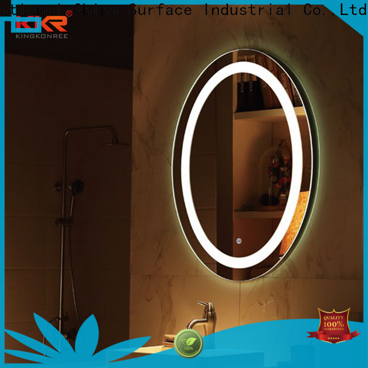 artificial modern mirror supplier for toilet