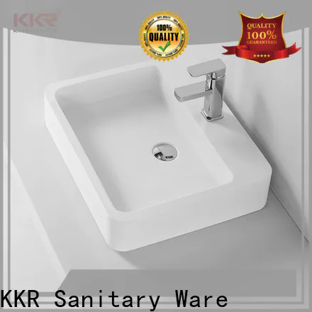 KingKonree durable above counter sink bowl customized for room