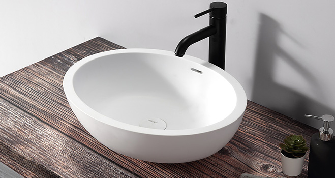 black bathroom vanity above counter basin manufacturer for home-6