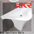 KingKonree marble floor standing basin manufacturer for motel