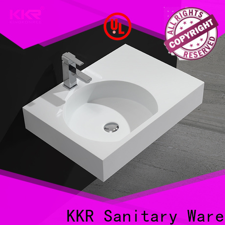 KingKonree free design stone vanity for wholesale for shower room