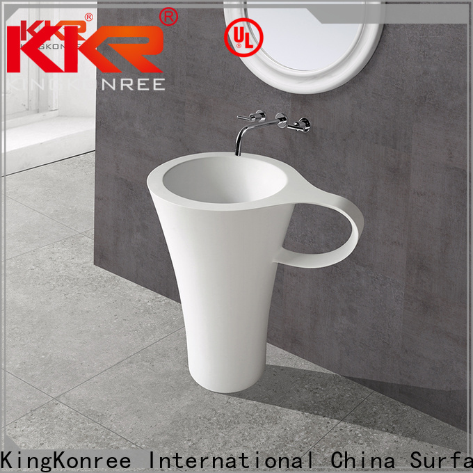 KingKonree durable wash basin sink top-brand for hotel