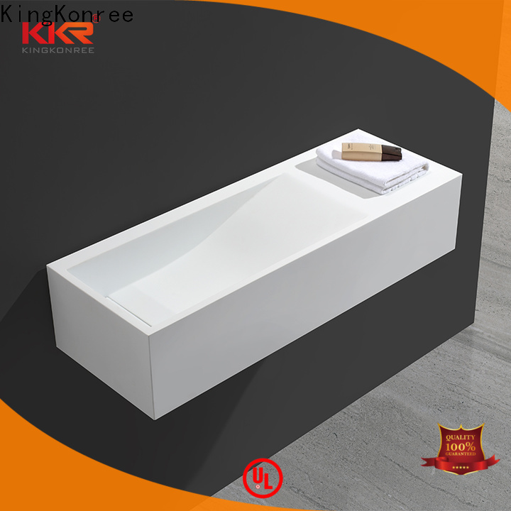 KingKonree modern wall hung basin supplier for home