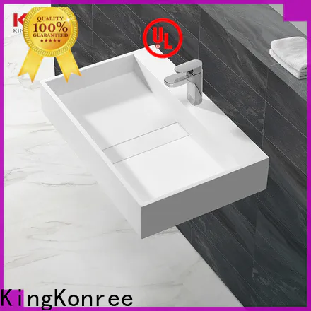 KingKonree washing wall hung vanity basin manufacturer for toilet