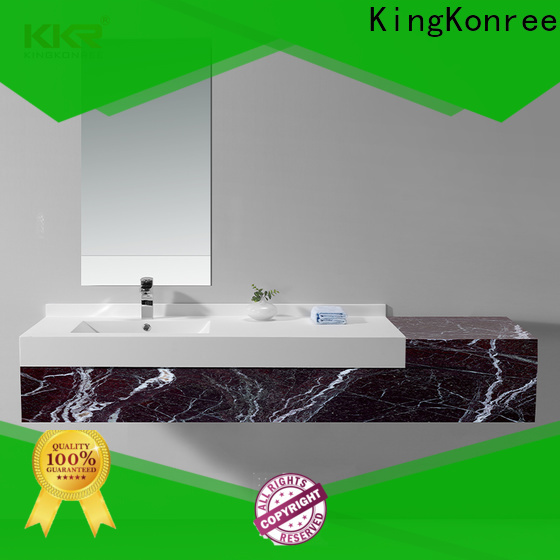 KingKonree stone vanity highly-rated for bathroom