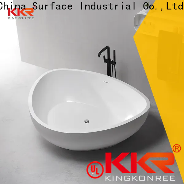 KingKonree small freestanding soaking tub custom for family decoration