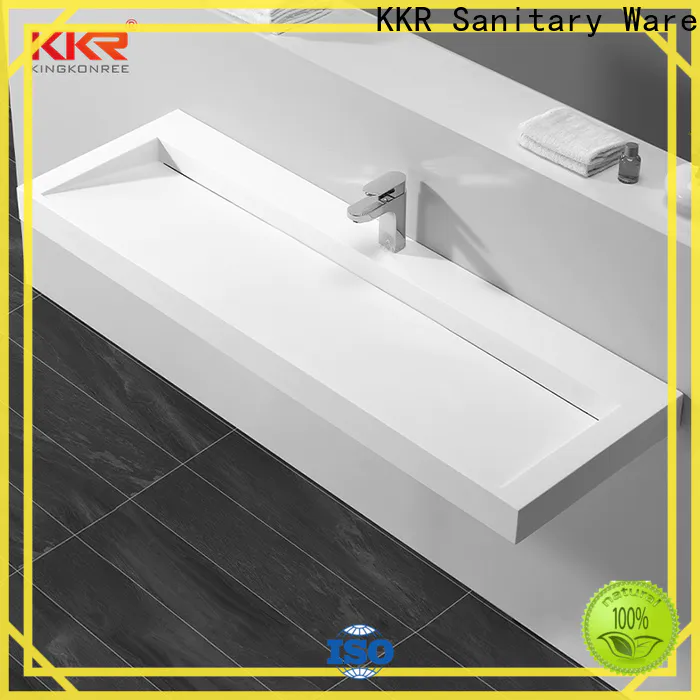 KingKonree bathware wall mounted wash basins design for home