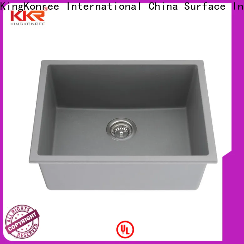 KingKonree rectangular undermount bathroom sink manufacturer for household