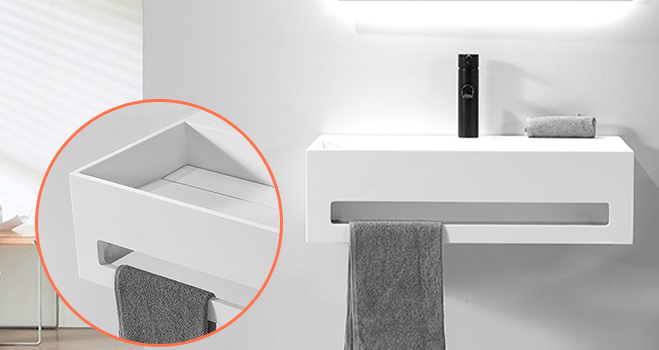 professional wall mounted wash basin design for bathroom-5