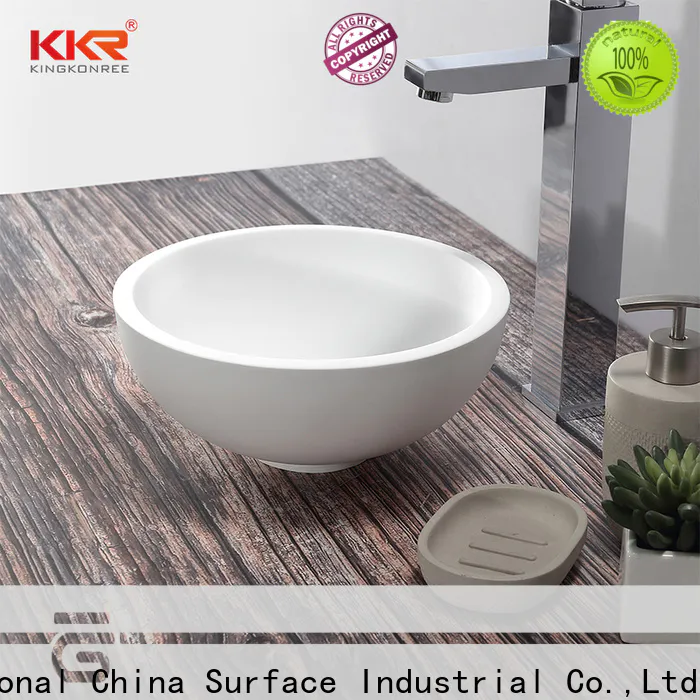 white above counter basins manufacturer for room