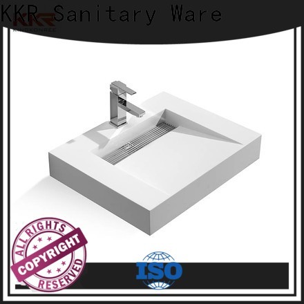 concrete wall hung vanity basin sink for toilet