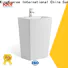 KingKonree resin free standing wash basin customized for bathroom