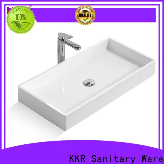 white above counter vessel sink manufacturer for home