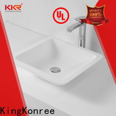 KingKonree best quality above counter vanity basin supplier for room