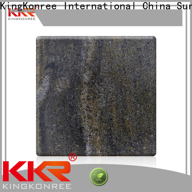 KingKonree veining solid surface sheets for sale from China for room