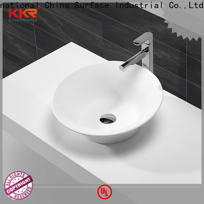 sanitary ware top mount bathroom sink manufacturer for room