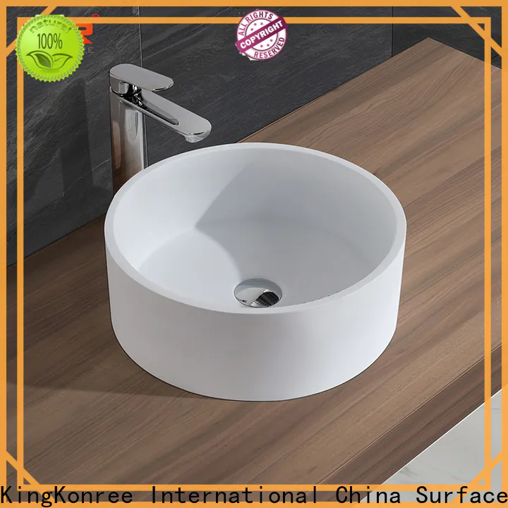 approved small countertop basin cheap sample for hotel