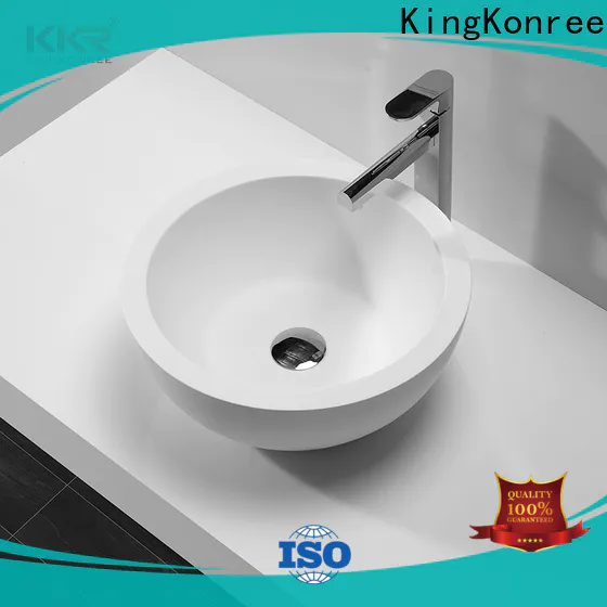 KingKonree excellent top mount bathroom sink design for home