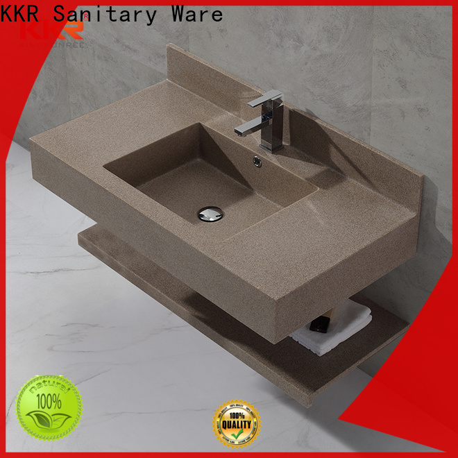 acrylic wall hung basin supplier for toilet