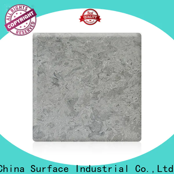 artificial acrylic solid surface sheet customized for hotel