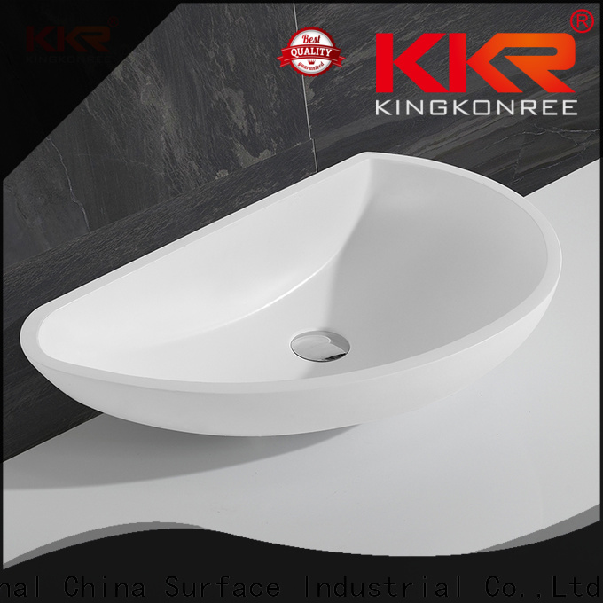 KingKonree excellent top mount bathroom sink supplier for hotel