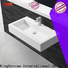 KingKonree acrylic wall basin sink for bathroom