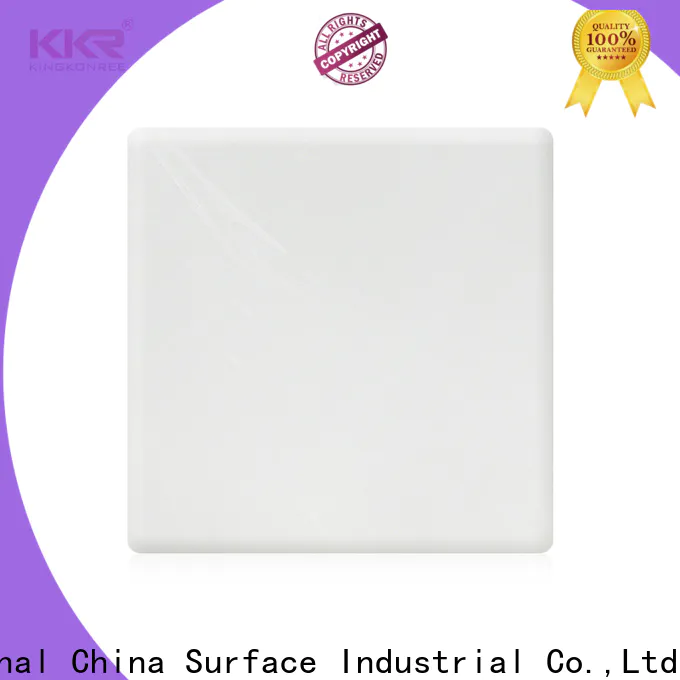 KingKonree solid surface sheets for sale series for hotel