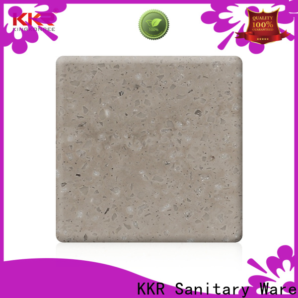 KingKonree grey solid surface sheets for sale supplier for hotel