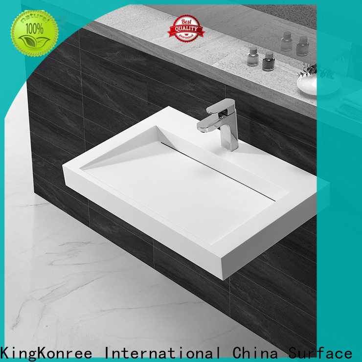 wall hung washroom basin supplier for home