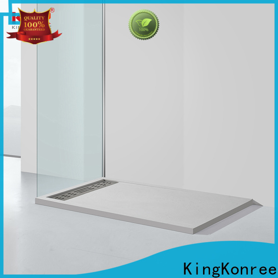 KingKonree rectangle square shower tray manufacturer for hotel