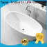 KingKonree high-quality small freestanding soaking tub OEM