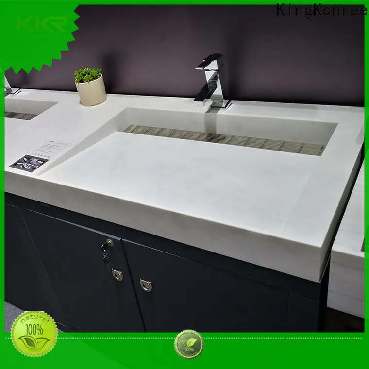 KingKonree kkr1264 small wash basin with cabinet design for toilet