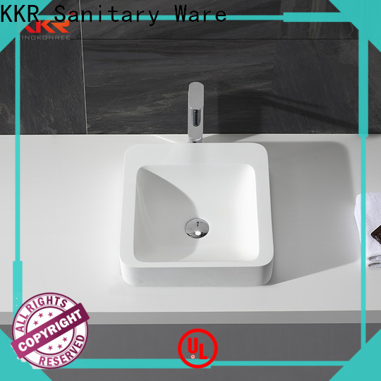 approved above counter sink bowl kkr1324 customized for restaurant