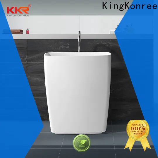 KingKonree rectangle freestanding basin customized for home