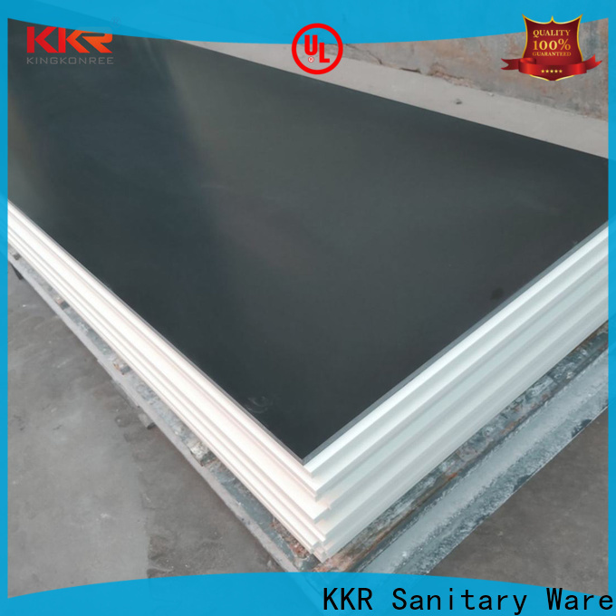 artificial stone acrylic solid surface supplier for restaurant